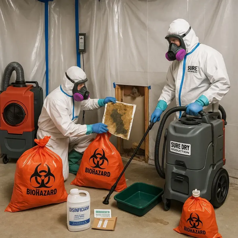 Contaminated Water Handling Protocols process in Swanton, VT