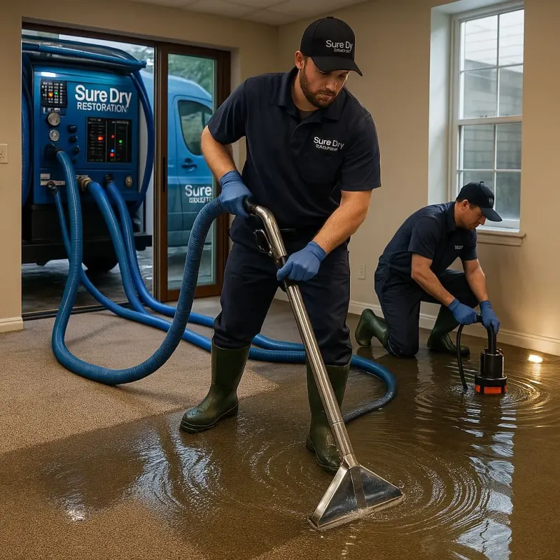 Water Extraction and Removal process in Swanton, VT